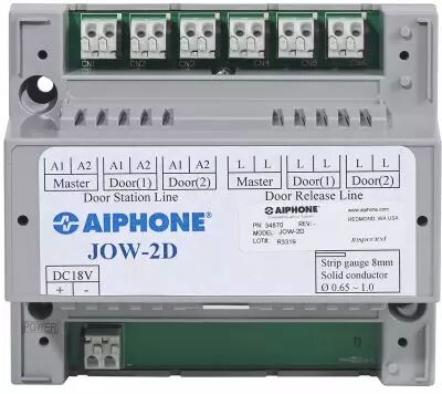 Adaptateur pour 2 platines de rue vid�o gamme jo (JOW2D)