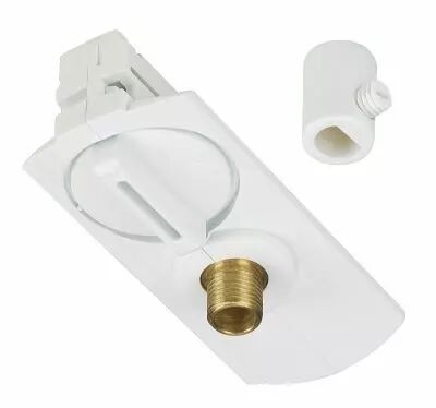 Adaptateur rail 1 allumage pour suspensions, int�rieur, blanc (143121)