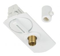 Adaptateur rail 1 allumage pour suspensions, intérieur, blanc (143121)