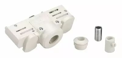 Adaptateur rail 3 allumages pour suspensions, int�rieur, blanc (1001542)