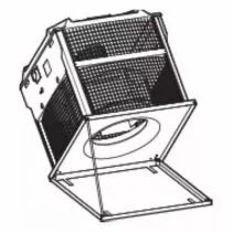Aldes - Axe pivot VELONE F400-120 - Mod&egrave;le 8.5 / 13.0 - embase 834 mm (11021071)