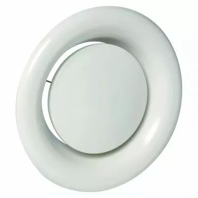 Aldes - Bouche � noyau r�glable de reprise acier blanc SR 143 D125 (11052227)