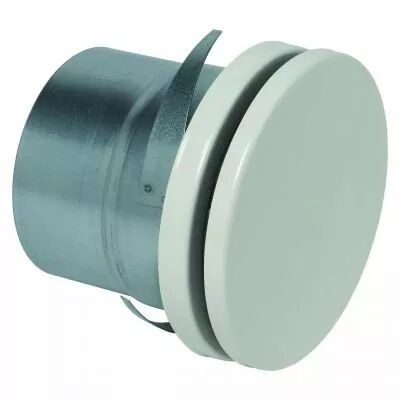 Aldes - Bouche � noyau r�glable de soufflage et reprise plastique blanc SR 149 D200 (11001999)
