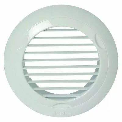 Aldes - Bouche fixe de soufflage BIO Design 45 m�/h D 80 mm - blanc (11012402)