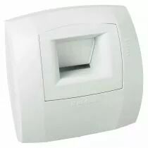 Aldes - Bouche hygror&eacute;glable Bahia Curve S bain B42 10-50 m&sup3;/h D125 mm - blanc (11017344)