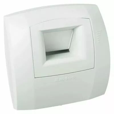 Aldes - Bouche hygror�glable Bahia Curve S bain/WC BW43 15-50 m�/h D125 cordelette-blanc (11017346)