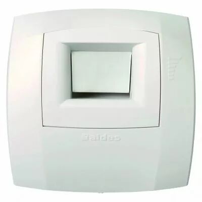 Aldes - Bouche hygror�glable Bahia Curve S WC W13 5/30 m�/h D 125 mm cordelette - blanc (11015472)