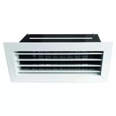 Aldes - Bouche motoris�e alimentation 12V Longueur 400 mm et hauteur 100 mm (35700015)