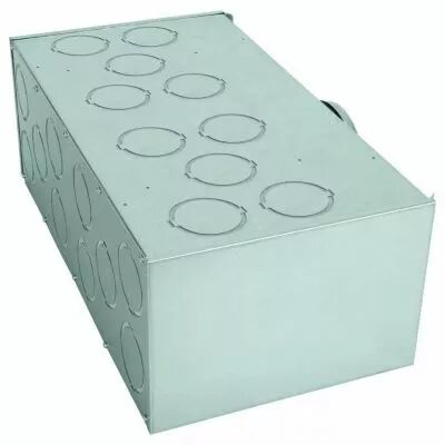 Aldes - Caisson m�tallique Optiflex 20 piquages conduit circulaire avec entr�e D.160-B (11027171)