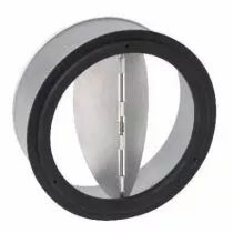 Aldes - Clapet anti-retour D200 en acier galvanis&eacute; avec joint mousse d\'&eacute;tanch&eacute;it&eacute; (11094685)