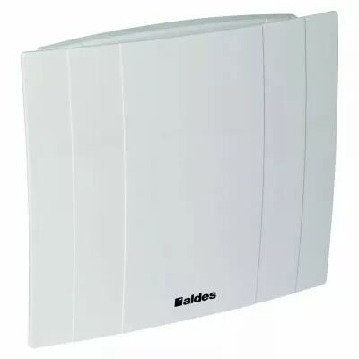 Aldes - Extracteur ponctuel DECO Blanc � 125 mm (H), � d�tection d\'humidit� (11022320)