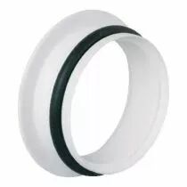 Aldes - F&ucirc;t D100mm pour les bouches type BAP\'SI ou Bahia Curve - blanc (11019025)