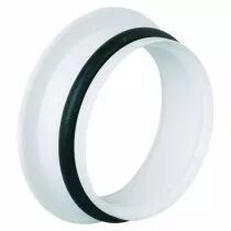 Aldes - F&ucirc;t D125mm pour les bouches type BAP\'SI ou Bahia Curve - blanc (11019023)