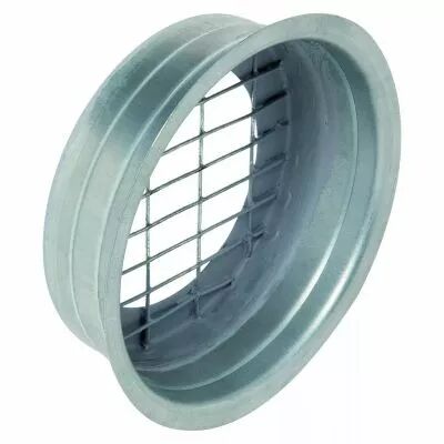 Aldes - Grille de protection circulaire galvanis� - Diam�tre 100 (11094396)