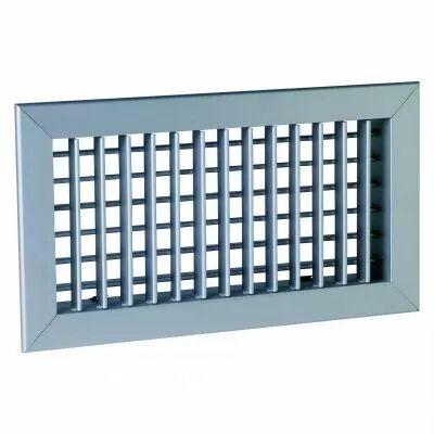 Aldes - Grille double d�flexion de soufflage en alu AC 102D fixation par clips 300x100 (11050579)