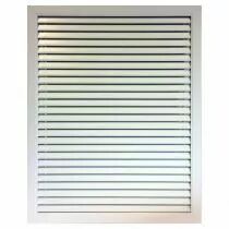 Aldes - Grille Gridlined&reg; reprise L300 x H710 RAL9016 (35001131)