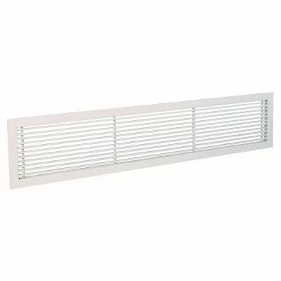 Aldes - Grille murale de soufflage ou reprise GRIDLINED WALL F3 600X150 en aluminium (11050251)