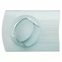 Aldes - Grille plastique fixe BIO Design rectangulaire 60 m&sup3;/h D 80 mm - blanc (11022064)