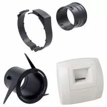 Aldes - Kit accessoires extr. / insu. double-flux pour r&eacute;seau flexible (11091777)