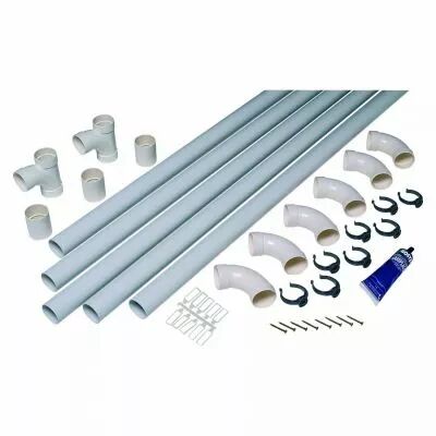 Aldes - Kit de conduits et accessoires s�rie T pour 2 prises diam�tre 51mm (11070253)