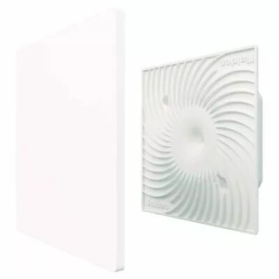 Aldes - Kit grille plastique fixe ColorLINE� 45-135 m�/h D 125 - blanc (11022157)