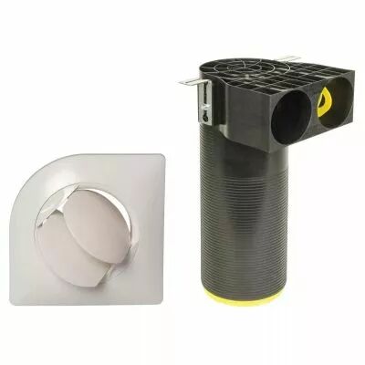 Aldes - Kit insufflation bouche Bio D125 pour conduit Optiflex D90 (11091968)