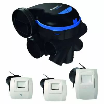 Aldes - Kit Pieuvriste VMC simple flux EasyHOME HYGRO Premium Moyenne Pression MP (11033502)