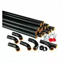 Aldes - Kit r&eacute;seau clipsable (sans colle) diam&egrave;tre 44mm pour 3 prises (11071031)