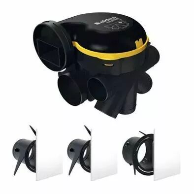 Aldes - Kit VMC Simple flux EasyHOME Auto DHU COMPACT + 3 grilles design ColorLINE� (11026052)