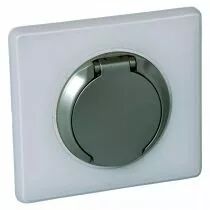 Aldes - M&eacute;canisme Celiane titane + contre prise (plaque esth&eacute;tique non-incluse) (11070114)