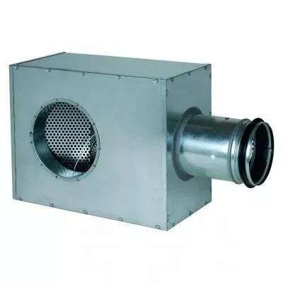 Aldes - Pl�num en acier pour diffuseur avec piquage sur le c�t� LRE D160 (11053346)