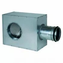 Aldes - Pl&eacute;num en acier pour diffuseur avec piquage sur le c&ocirc;t&eacute; LRE D160 (11053346)