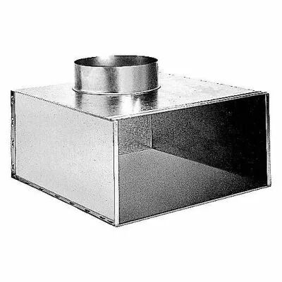 Aldes - Pl�num RT 160 avec piquage arri�re D400 pour grille AC 161 WZ F1 522x422 mm (11053534)