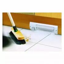 Aldes - Plinthe ramasse-miettes de couleur blanche d&eacute;marrage en appuyant avec le pied (11070019)