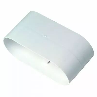 Aldes - Raccord Minigaine blanc droit �quivalent D80 (40x100) (11023017)