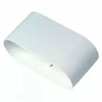 Aldes - Raccord Minigaine blanc droit &eacute;quivalent D80 (40x100) (11023017)