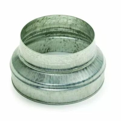 Aldes - R�duction conique concentrique galvanis� - Diam�tre 100/80 mm (11093500)