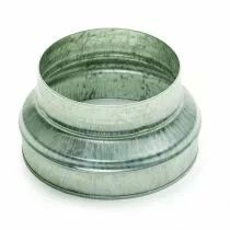 Aldes - R&eacute;duction conique concentrique galvanis&eacute; - Diam&egrave;tre 200/160 mm (11093506)