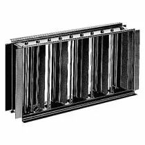 Aldes - Registre rectangulaire SGS 1000x150 en acier galvanis&eacute; pour grille murale (11053275)