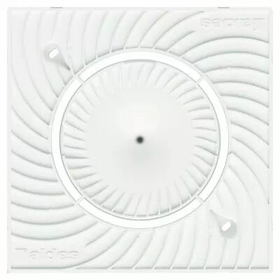 Aldes - Support de plaque fixe ColorLINE� 45-135 m�/h D 125 mm - blanc (11022159)