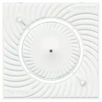 Aldes - Support de plaque fixe ColorLINE&reg; 45-135 m&sup3;/h D 125 mm - blanc (11022159)