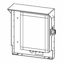Aldes - Support terrasse pour les coffrets de relayage AXONE = 560 mm T2 (11021266)