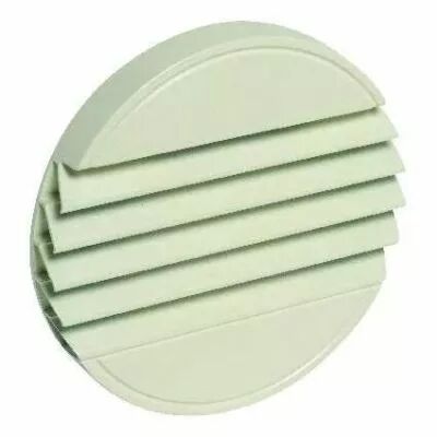 Aldes - Terminal BIM2 320 - Alu - Blanc - Soufflage en plafond D125 (11052297)