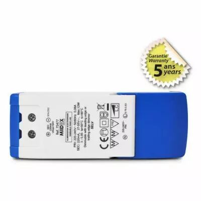 alim 27-55v dim coupure de phase 12w 220ma ip20 5ans (75477)