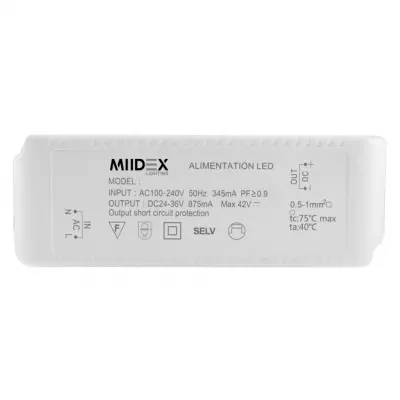 alim led vision-el cc 30 w 345ma dc24-36 v 50hz (765110)
