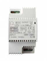 ALIMENTATION 12VCC/2A Regulée 3 MODULES (AL12/2DIN)