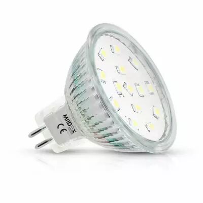 amp vision-el led 4 watt gu5.3 3000k dichroique verre boi 110� 360 lu (78903)