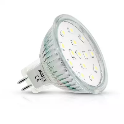 amp vision-el led 4 watt gu5.3 4000k dichroique verre boi 110� 360 lu (78904)