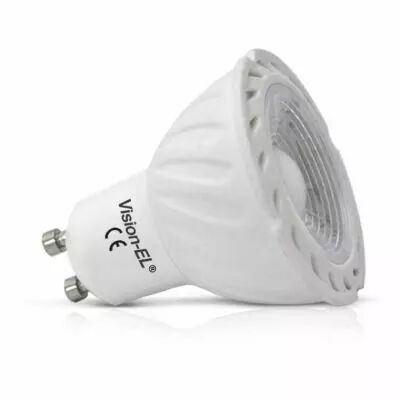 amp vision-el led 5 watt gu10 cob 3000� dimmable blanc 80� boi (78411)