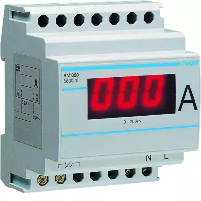 Amp�rem�tre digital direct 20A (SM020)